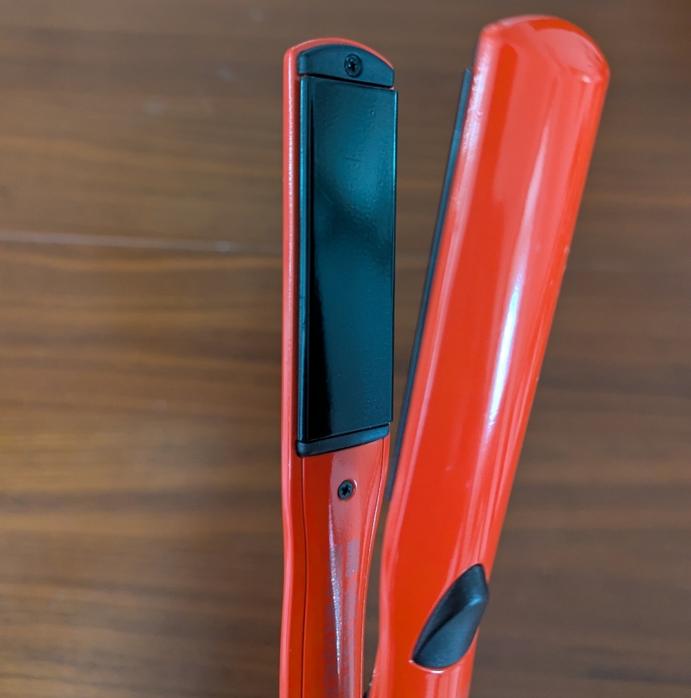 Babyliss Luxe Mini Straightener CS07 Sleek Red Fast Heating Pre Owned - Picture 6 of 6